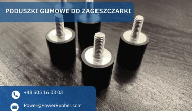 Poduszki gumowe do zagęszczarki