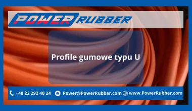 Profile gumowe typu u