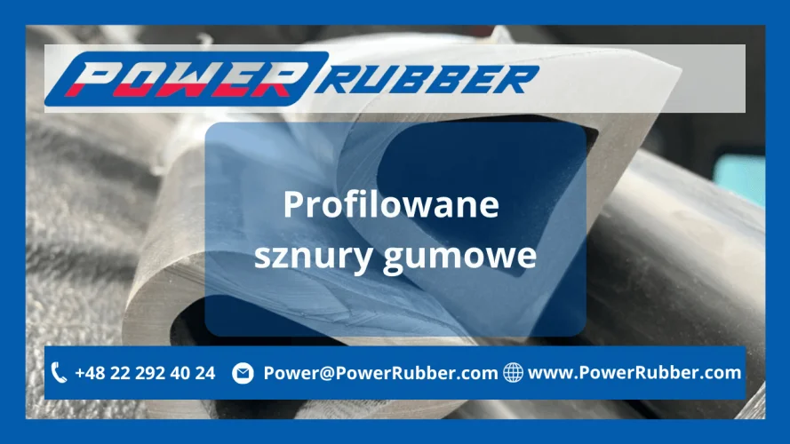cordons en caoutchouc profilés