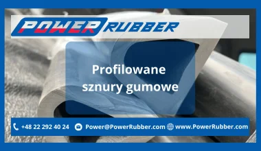 Profilowane sznury gumowe
