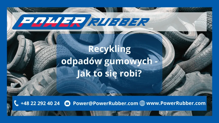 Recykling odpadów gumowych