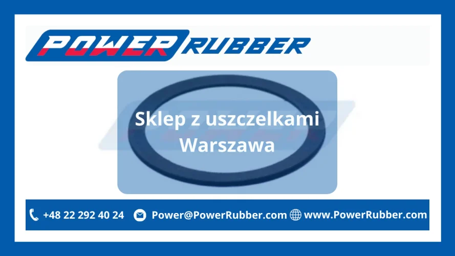 Резиновая прокладка, вырезанная в Варшаве.