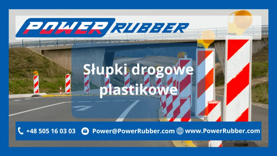Słupki drogowe plastikowe