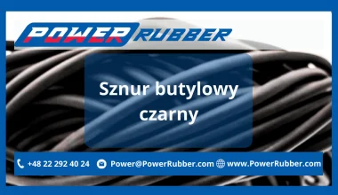 Sznur butylowy czarny