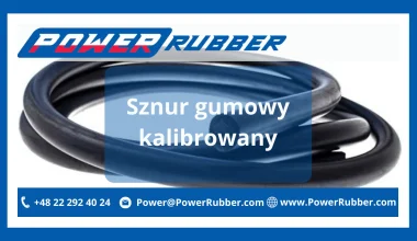 Sznur gumowy kalibrowany