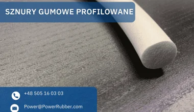 Sznury gumowe profilowane