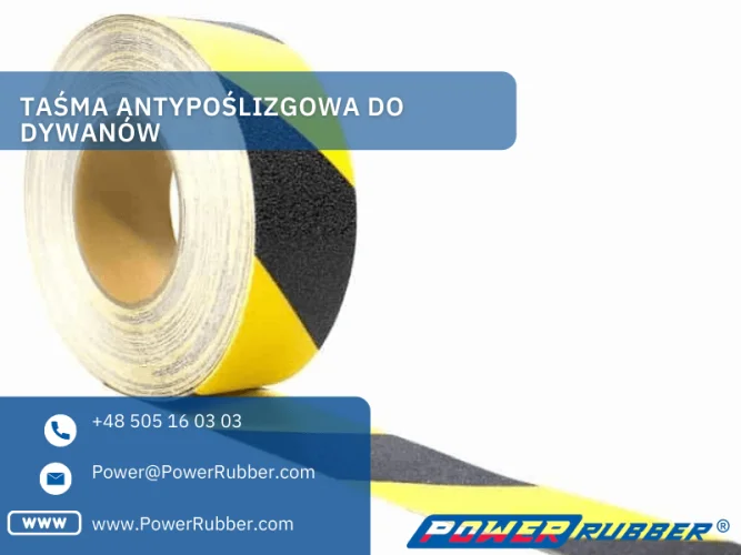 Non-slip tape for carpets