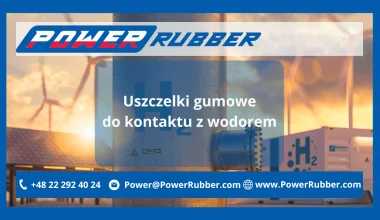 Gummiringdichtungen für den Kontakt mit Wasserstoff