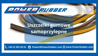 Uszczelki gumowe samoprzylepne