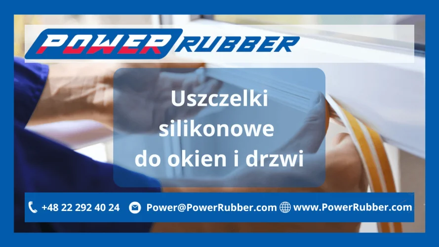 Uszczelki silikonowe do okien i drzwi