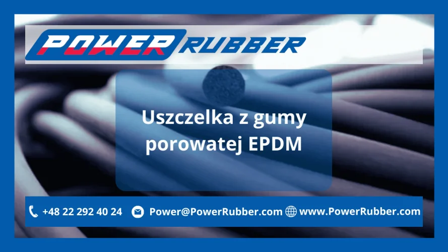 Уплотнения из пористой резины EPDM.