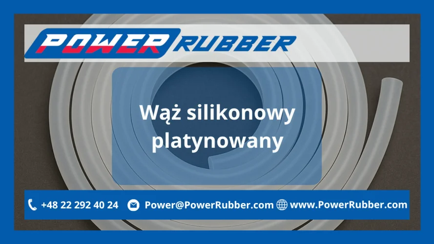 Platinum-cured silicone hose