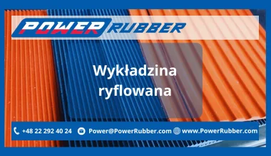 Wykładzina gumowa ryflowana