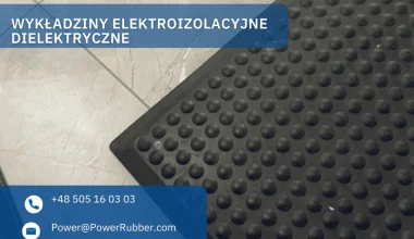 Wykładziny elektroizolacyjne dielektryczne