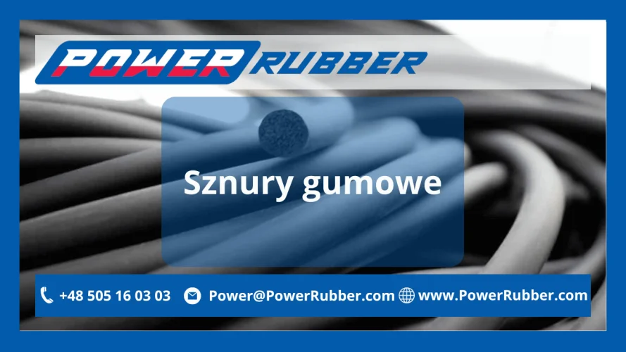 Zastosowanie sznurów gumowych