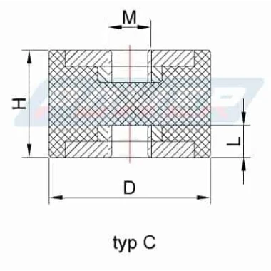 Wibroisolator-Typ-C-Typ-3