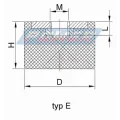 amortisseur de vibration de type E - type 5