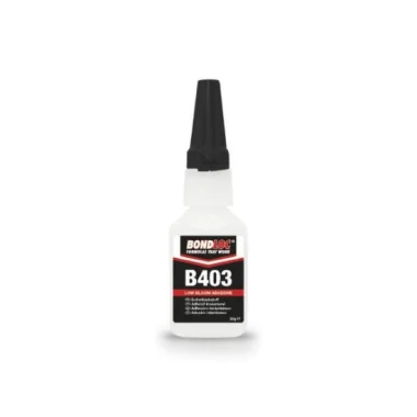 Low-bloom cyanoacrylate adhesive B 403