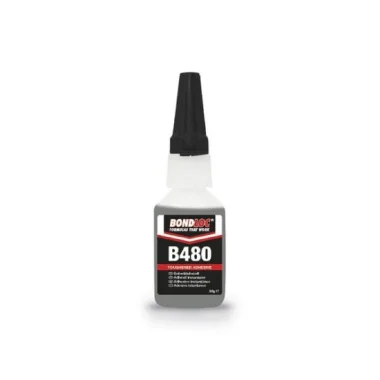 Cyanoacrylate adhesive (instant), reinforced B 480