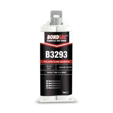 Adhesive for plastics with a three-minute curing time B3293