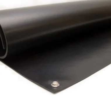 Neoprene rubber conductive table mat