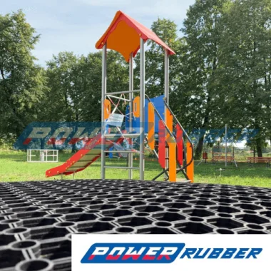 Revêtement de sécurité pour aire de jeux