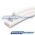 Rectangular silicone cord MVQ VMQ