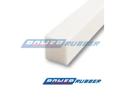 Foamed square silicone cord FDA