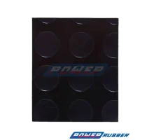 Rubber Flooring in Monety Black