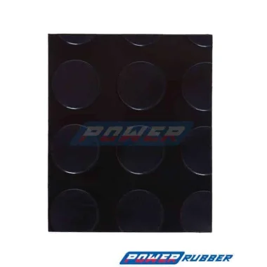 Rubber Flooring in Monety Black