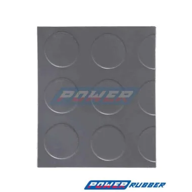 Rubber flooring in Monety Grey