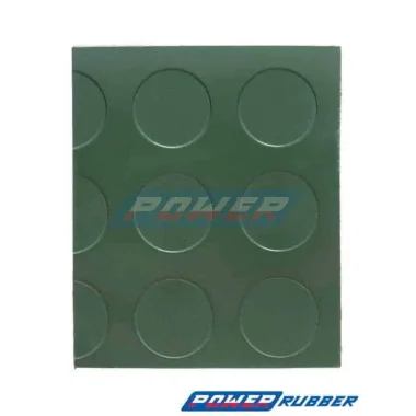 Rubber flooring in Monety Zielona