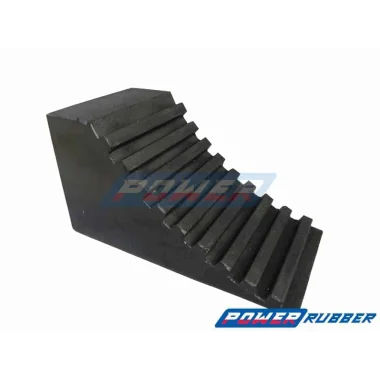 Large wedge under the wheels