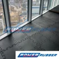 Rubber puzzle mat