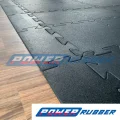 Rubber puzzle mats