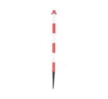 Słupek do łańcucha biało-czerwony 900 mm
