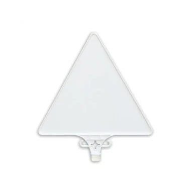 Plastic warning post sign
