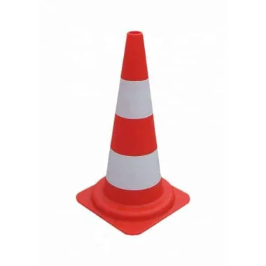 Cône de signalisation routière en PVC de 540 mm