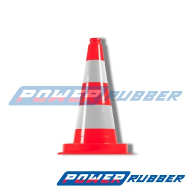 PVC Road Traffic Cone 500 mm with Reflective Option