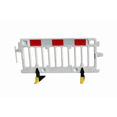 White road barrier 2000 mm