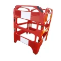 Plastic road barrier 4x750 mm