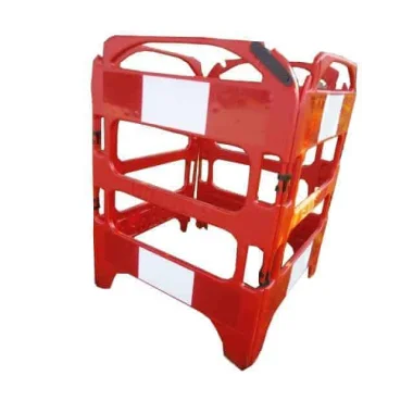 Plastic road barrier 4x750 mm