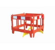 Zapora drogowa plastikowa 4x1500 mm