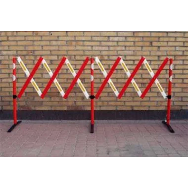 Accordion road barrier