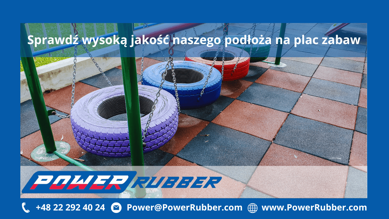 Płyty gumowe na plac zabaw