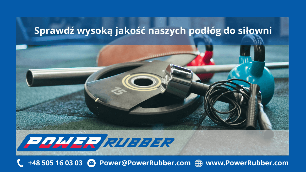 Podłoga do siłowni