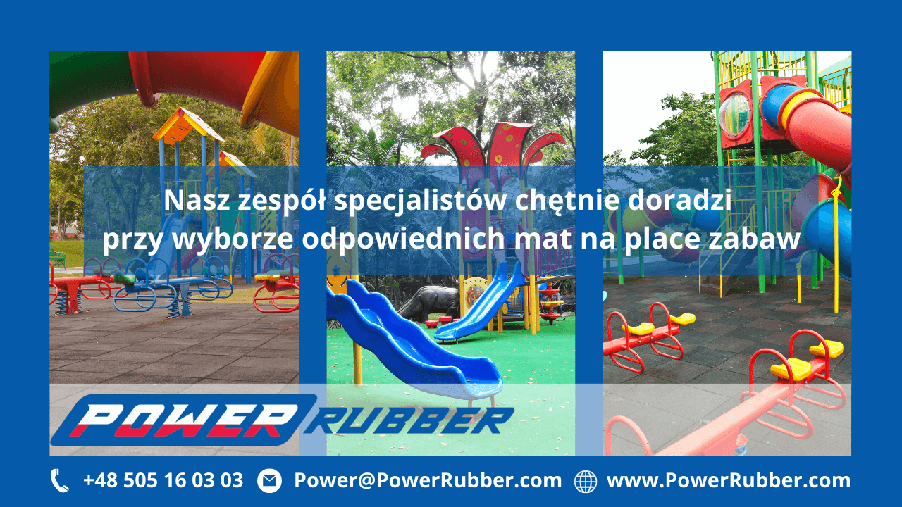 Bezpieczna nawierzchnia na place zabaw