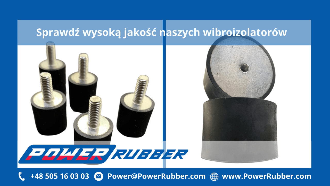 Wibroizolatory metalowo-gumowe