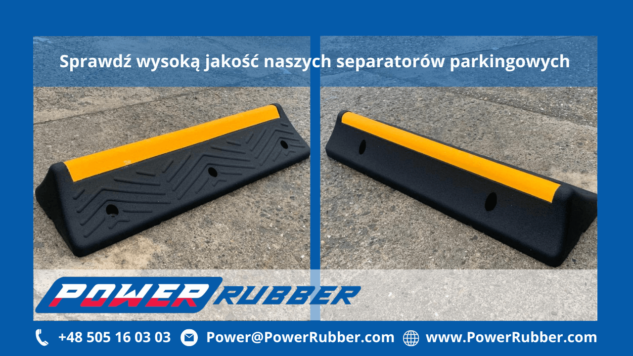 Резиновые парковочные сепараторы