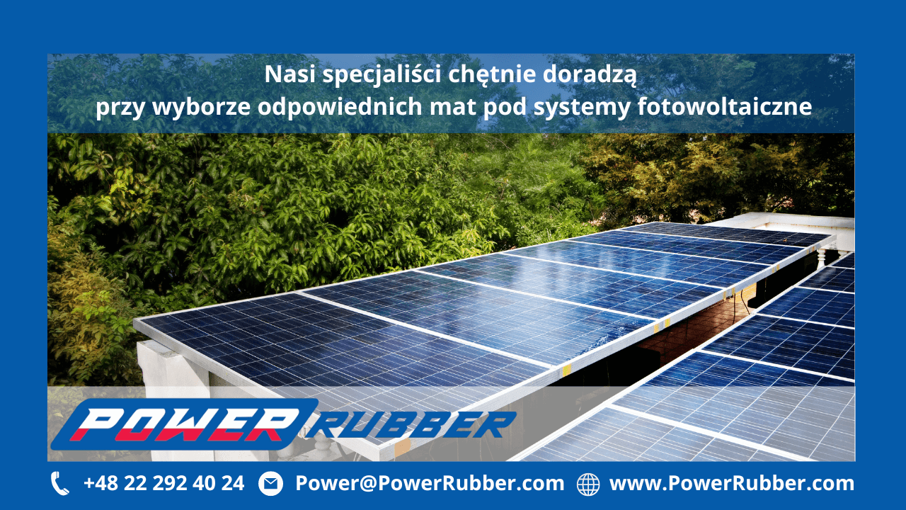 Maty pod panele fotowoltaiczne